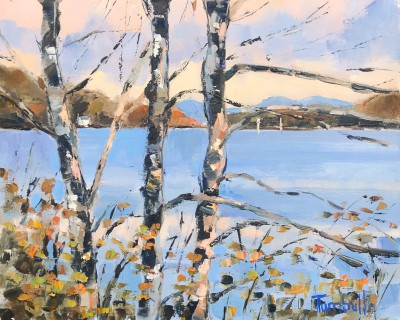 Nancy Turnbull - Birches, Crinan 